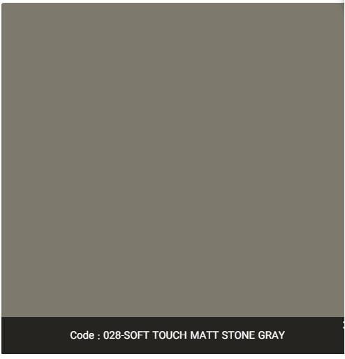 soft touch matt stone gray